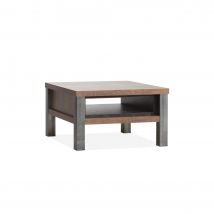 Hoektafel Kinga - Lamulux - Old teak - Vierkant - Maxfurn