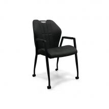 Eetkamerstoel Point- Microvezel - Antraciet - MxSofa