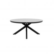 Tuintafel Ziggy - Rond - Grey - Sintered stone - Qopps