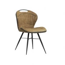 Eetkamerstoel Splash - Microvezel - Cognac - MxSofa