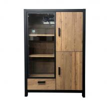 Combikast Ribera - 3 Deuren - Eikenhout - 115 cm - Chita Group