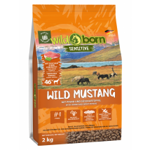 Hundefutter getreidefrei mit Pferdefleisch 2kg Trockenfutter WILDBORN Wild Mustang