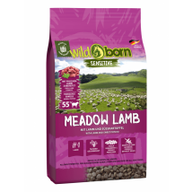 Hundefutter getreidefrei mit Lamm 8kg Trockenfutter WILDBORN Meadow Lamb