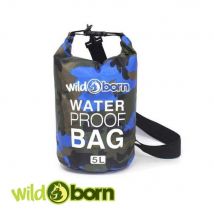 Wildborn wasserfester Rollbeutel 5 Liter Waterproof bag / Seesack aus PVC