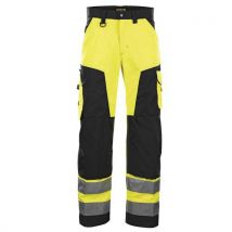 Blaklader - Highvis housut huomio keltainen/musta d96