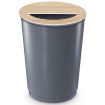 Cep - Maxig hygien roskakori - harmaa/pyökki - 40l - cep