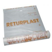 Kierrätettävät muovisäkit returplast 240 l 120 kpl - Witre