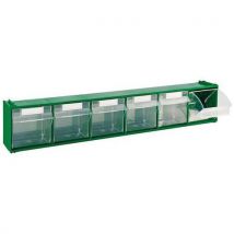 Mobil plastic - Lokerolaatikko madia 6 vihreä