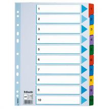 Esselte - Välilehdet esselte mylar a4 1-10