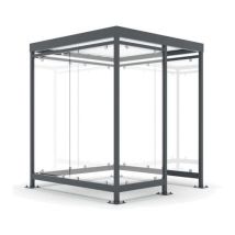 R and r - Sääsuoja rp2 5 henkilöä 216,5 × 251 × 216,5 cm