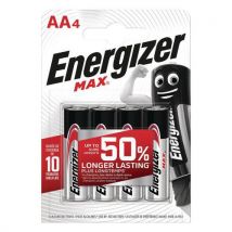 Energizer - Max aa ‐paristot - 4 kpl:n pakkaus - energizer