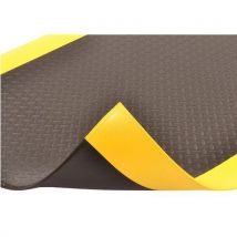 Notrax - Matto diamond sof-tred musta/keltainen 60 x jm