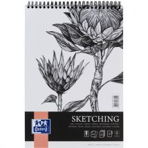 Oxford - Piirustusalusta sketching oxford art integral a4 50 sivua 130g