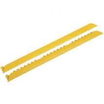 Manutan expert - Bordure femelle jaune - 6x91cm