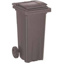 Sulo - Jätesailö 120l lajitteluun harmaa kansi