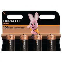 Duracell - Duracell plus 100% c x 4