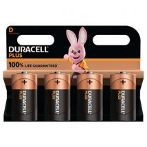 Duracell - Duracell plus 100% d x 4