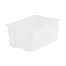 Nopla - Kuljetuslaatikko boston 50 l valkoinen