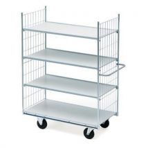 Helge nyberg - Hyllyvaunu 4 hyllyä 1000 x 600 mm