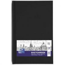 Oxford - Luonnoskirja oxford art vihko a5 192 sivua 100g musta