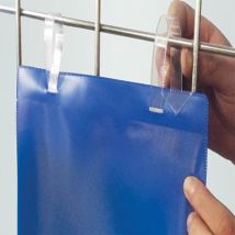 Ripustettavat muovitaskut a4 pysty sininen 10 kpl - Witre