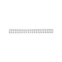 Gbc - Metallikierre 3:1 a5 6 mm 24l hopea