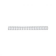 Gbc - Metallikierre 3:1 a5 8 mm 24l hopea