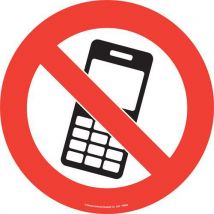Lattiamerkki ei matkapuhelimia - Witre