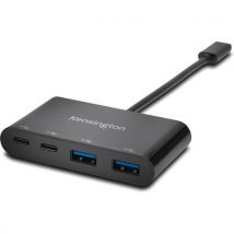 Kensington - Usb-c-liitetty 4-porttinen usb-keskitin ch1000