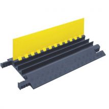 Checkers - Grip guard 3-kanavainen kaapelinsuojus 46x6x91 cm keltainen/harmaa