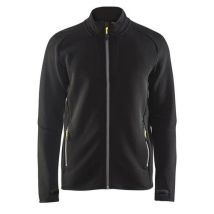 Blaklader - Fleecepusero Evolution - Musta XL - Unisex - 240 g/m² polyesteri