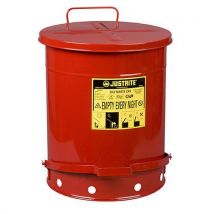 Justrite - Jätesäiliö herkästi syttyvälle jätteelle (52 l) p