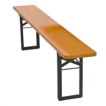 Festival-penkki 220 cm kuusi/teräs – 4 henkilölle valmis kokoonpano