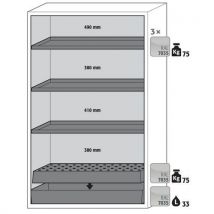 Asecos - Paloturvakaappi s-phoenix-90 3011800233715