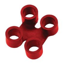 Notrax - Sanitop deluxe ‐liittimet punainen 0x0x20 mm