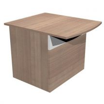 Artarredi - Musa-vastaanottotiski matala l 72 cm pähkinäpuu