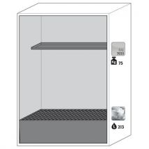 Asecos - Turvakaappi xl-classic-90 xl90.222.155.wdas vaaleanharmaa