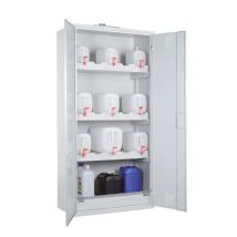 LaCont - Kemikaalikaappi CHS KAN 950 - Teräs Harmaa 1950x950x500mm - Turvallinen säilytys