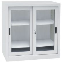 Manutan expert - Kaappi ch 100x100x65 läpinäk harmaa