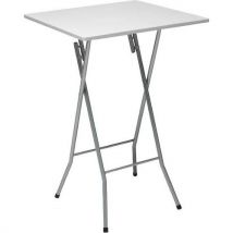 Fixbordet - Taitettava seisomapöytä fyrkant valkoinen