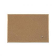 Bi-office - Korkkitaulu puukehyksellä 90 x 60 cm