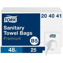 Tork - Hygienialaukku - Valkoinen Muovi - 10x14x3.6 cm - Kierrätettävä