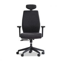 Lotuss - Adenau‐työtuoli kangas antrasiitti/musta