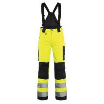 Blaklader - Naisten highvis talvihousut henkseleillä huomio keltainen/musta d23