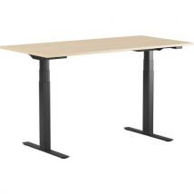 Lotuss - Sähköpöytä madrid premium 1600x800 musta/tammi