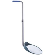 Mottez - Tarkastuspeili varrella - Ø 300 mm 1200 mm varsi - Pyöreä ergonominen kierrätettävä