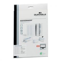 Durable - Badgemaker 34x74 lisänimikortit
