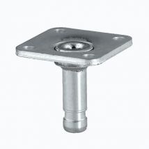 Tente - Kiinnikelevy 60 x 60 sopii kalustepyörä