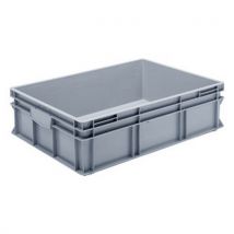 Utz - Muovilaatikko eu perus 90 l harmaa 800 x 600 mm