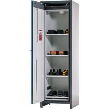 Asecos - Litiumioniakkujen kaappi ion-core-90 l:599 mm 4 hyllyä